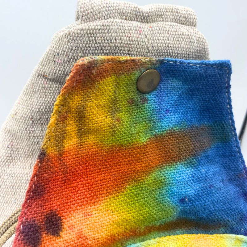 Sac Bandoulière en Chanvre Tie and dye