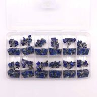 Mini Arbre de Pierres Précieuses sur Base d'Orgonite - Sodalite (15 pierres)