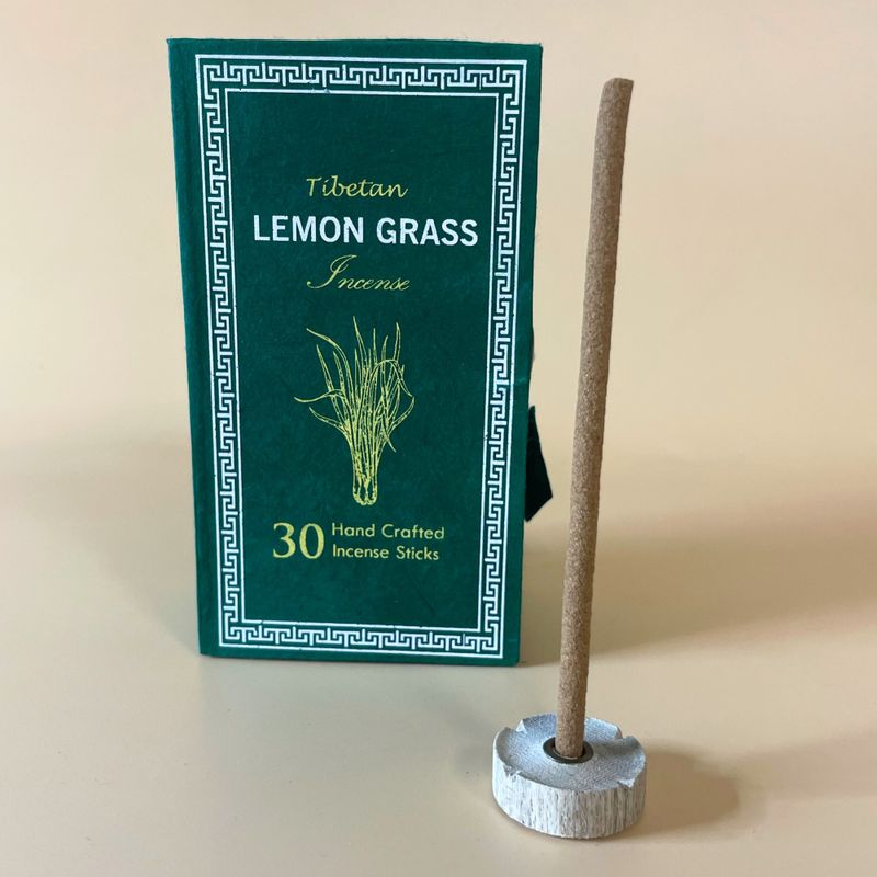 Coffret Cadeau d'Encens Sughandit Dhoop de l'Himalaya - Citronnelle