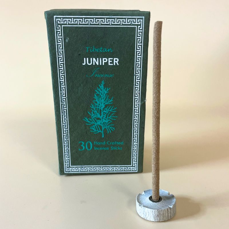 Coffret Cadeau d'Encens Sughandit Dhoop de l'Himalaya - Genévrier