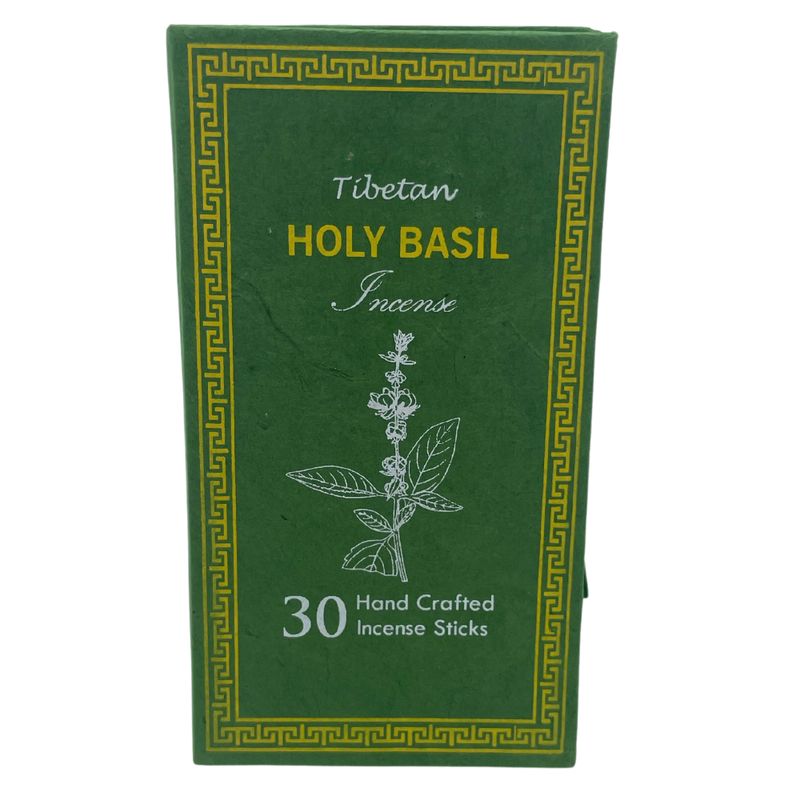 Coffret Cadeau d'Encens Sughandit Dhoop de l'Himalaya- Basilic Sacré