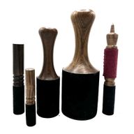 Bâton en Bois - 13cm - Manche en Tube