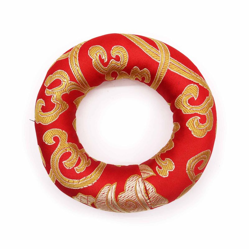Coussin pour Cerceau 10cm (pour bol chantant 12-14cm) - Rouge