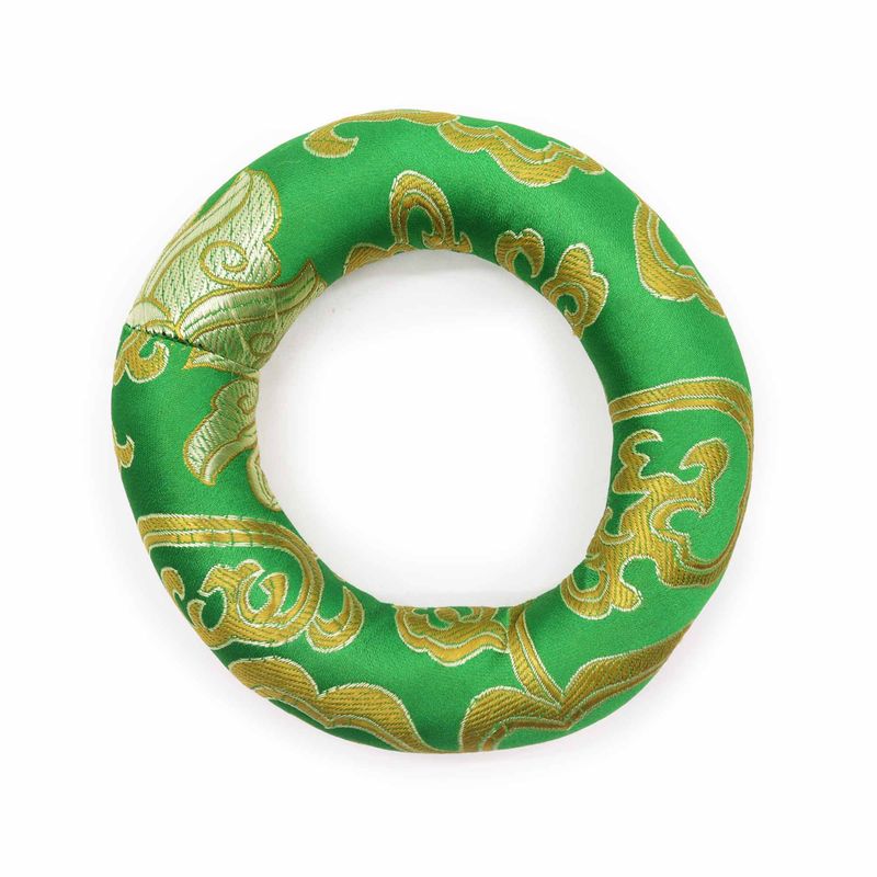 Coussin pour Cerceau 10cm (pour bol chantant 12-14cm) - Vert