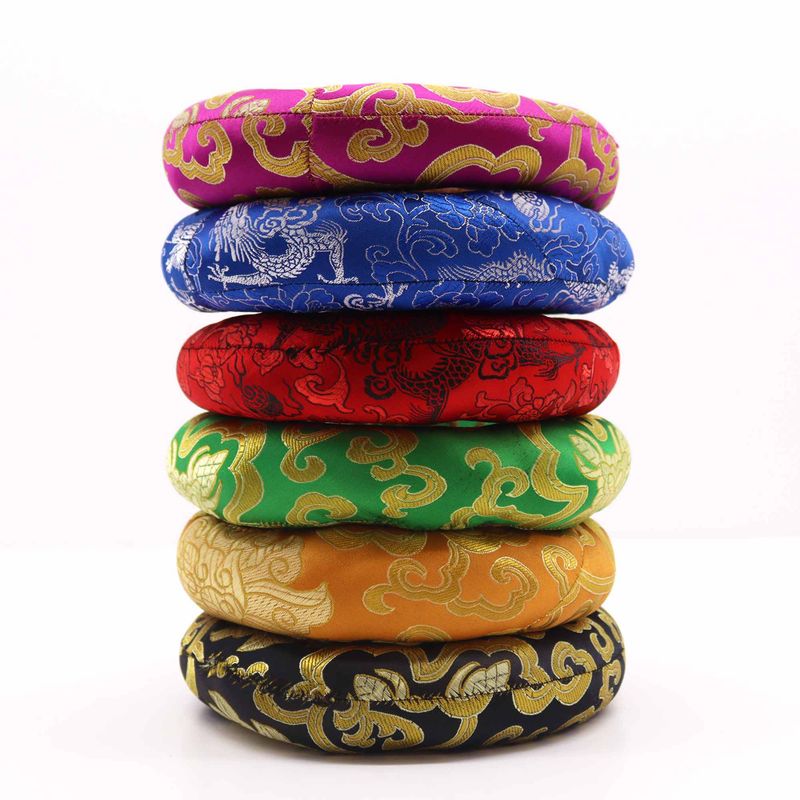 Coussin pour Cerceau 16cm (pour bol chantant 18-20cm) Couleur aléatoire