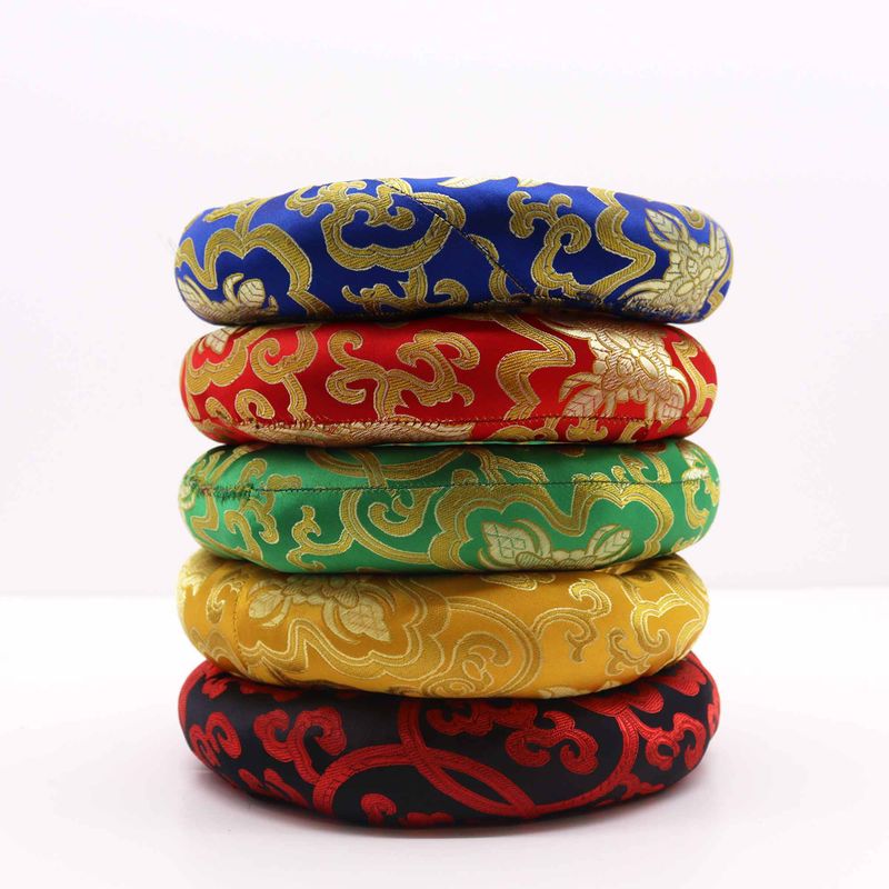 Coussin pour Cerceau 20cm (pour bol chantant 22-26cm) Couleur aléatoire