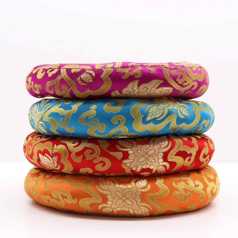 Coussin pour Cerceau 24cm (pour bol chantant 26cm+) Couleur aléatoire