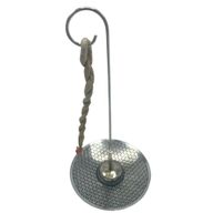 Set d'Encens en Corde & Porte-Encens en Métal Argenté - Fleur de Vie