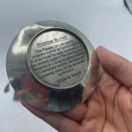 Set d'Encens en Corde & Porte-Encens en Métal Argenté - Fleur de Vie