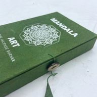 Set d'Encens en Corde & Porte-Encens en Métal Argenté - Mandala