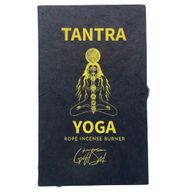 Set d'Encens en Corde & Porte-Encens en Métal Argenté - Sept Chakras