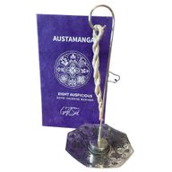 Set d'Encens en Corde & Porte-Encens en Métal Argenté - Astamangal