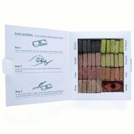 Coffret de 70 Briques D'Encens Naturel & Brûleur - 7 Encens Terreux de l'Himalaya