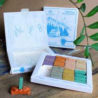 Coffret de 70 Briques D'Encens Naturel & Brûleur - Le Far West