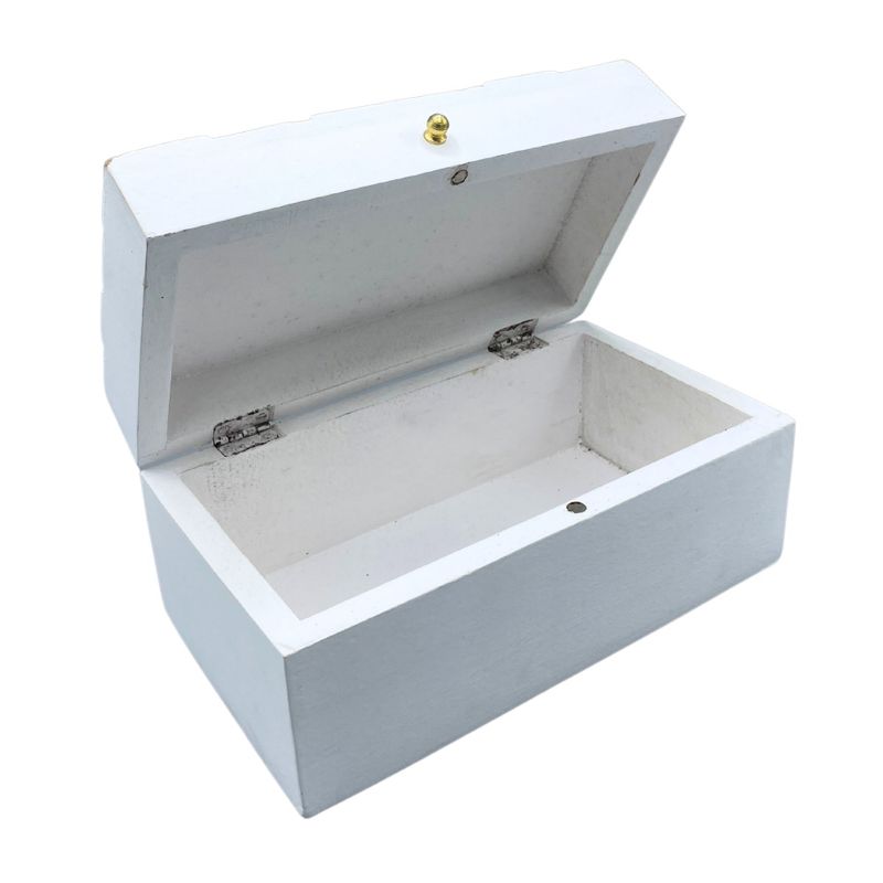 Vintage Deco - Boîte Multi-fonctions - 22x12x10cm - Diamants Blancs