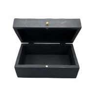 Vintage Deco - Boîte Multi-fonctions - 22x12x10cm - Tourbillons Noirs