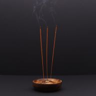 Brûleur Disque pour Bâtonnets & Cônes d'Encens - Ying & Yang