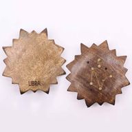 Set de Brûleurs d'Encens Gravés et en Laiton - Sun