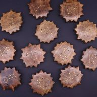 Set de Brûleurs d'Encens Gravés et en Laiton - Sun