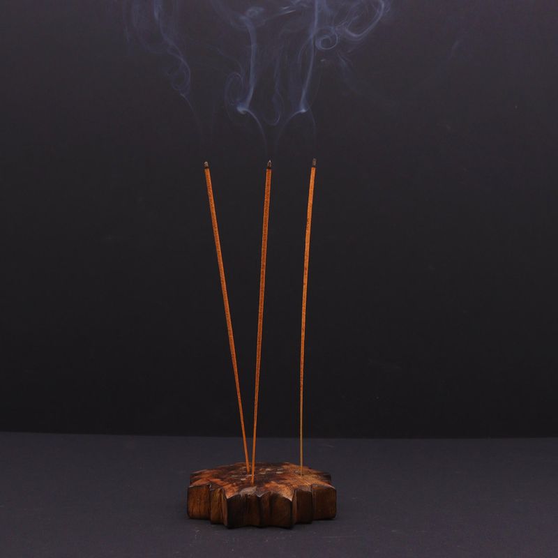 Set de Brûleurs d'Encens Gravés et en Laiton - Sun