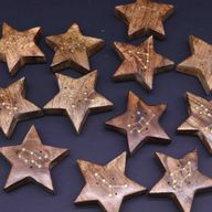 Set de Brûleurs d'Encens Gravés et en Laiton en Forme de Signe du Zodiaque - Star