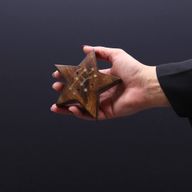 Set de Brûleurs d'Encens Gravés et en Laiton en Forme de Signe du Zodiaque - Star
