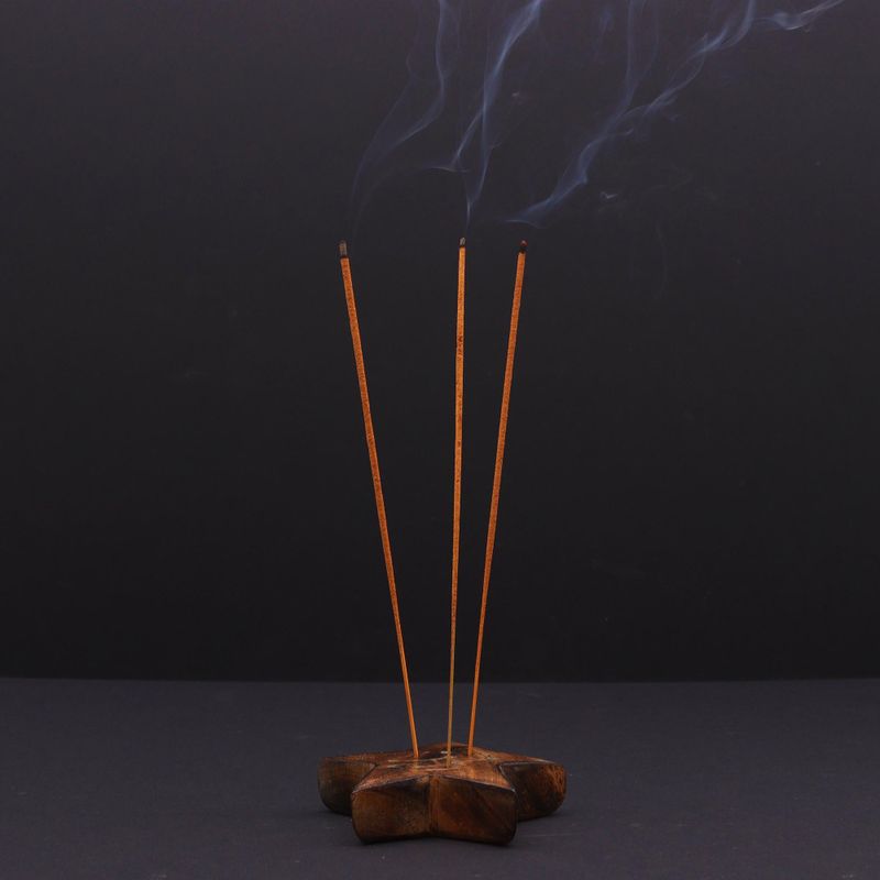 Set de Brûleurs d'Encens Gravés et en Laiton en Forme de Signe du Zodiaque - Star