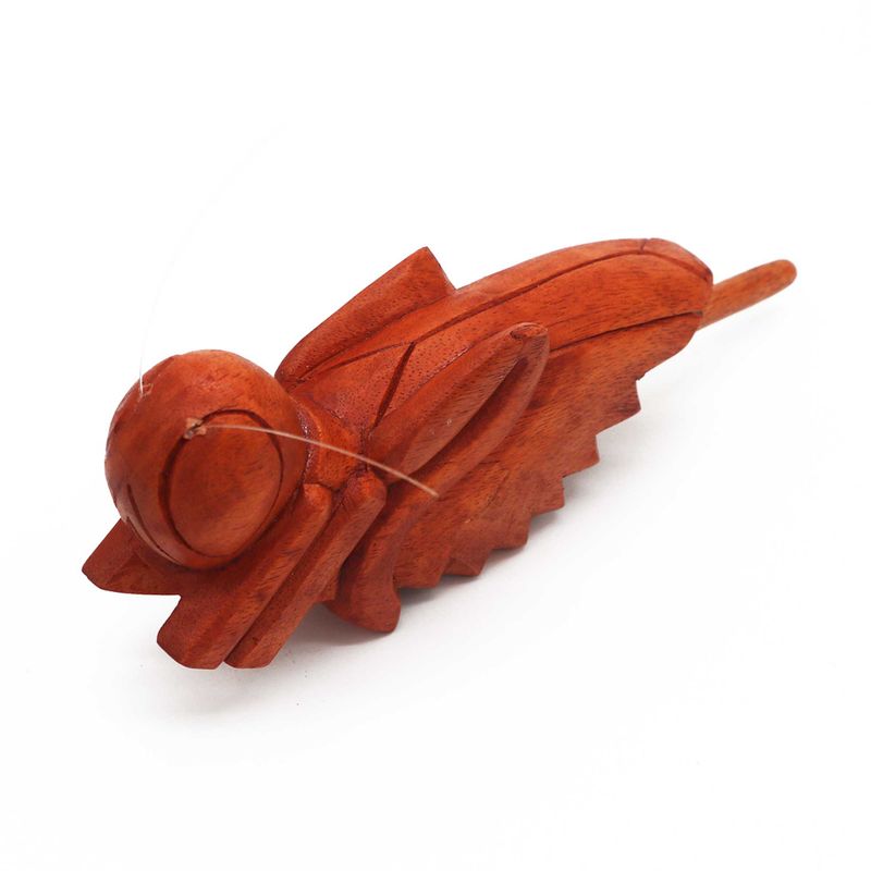 Sauterelle en Bois qui Gargouille
