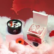 Bougie Magique en Cristal avec Fleurs et Gemmes de Hop Hare - Le Diable
