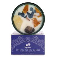 Bougie Magique en Cristal avec Fleurs et Gemmes de Hop Hare - Le Soleil