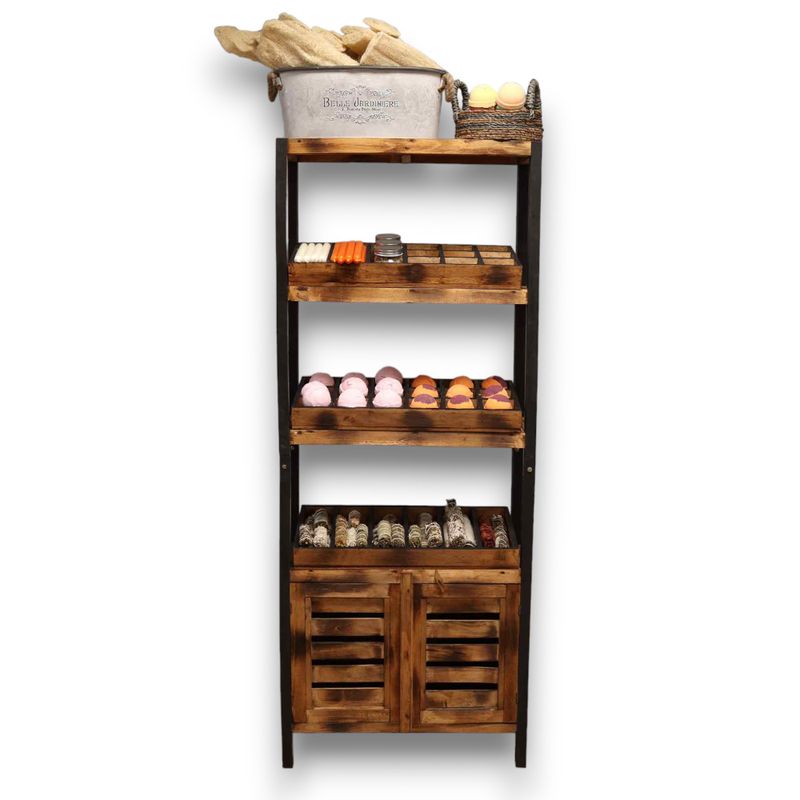 Stand et Armoire Standard à Quatre Etagères