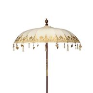 Parasol Bali - Toile - Décor naturel - 2m