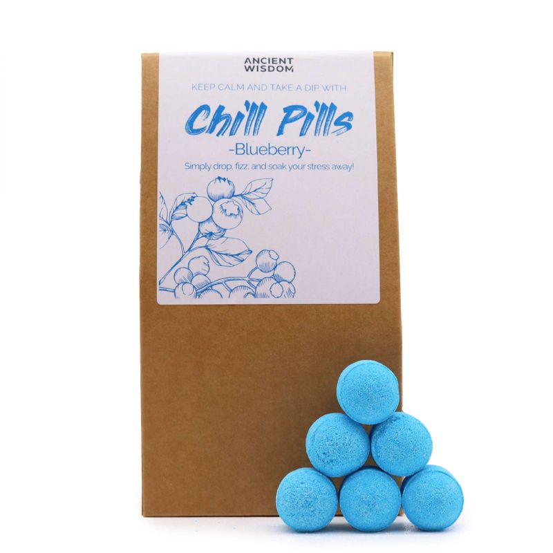 Paquet Cadeau de Mini Bombes de Bain 350g - Myrtille