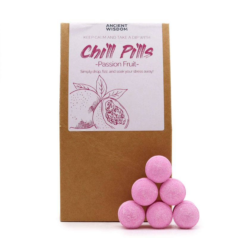 Paquet Cadeau de Mini Bombes de Bain 350g - Fruit de la Passion