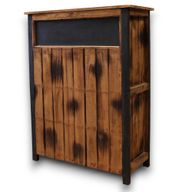 Table Debout Point de Paiement avec Tableau Noir