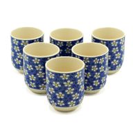 Tasses à Thé - Marguerite Bleue