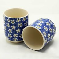 Tasses à Thé - Marguerite Bleue