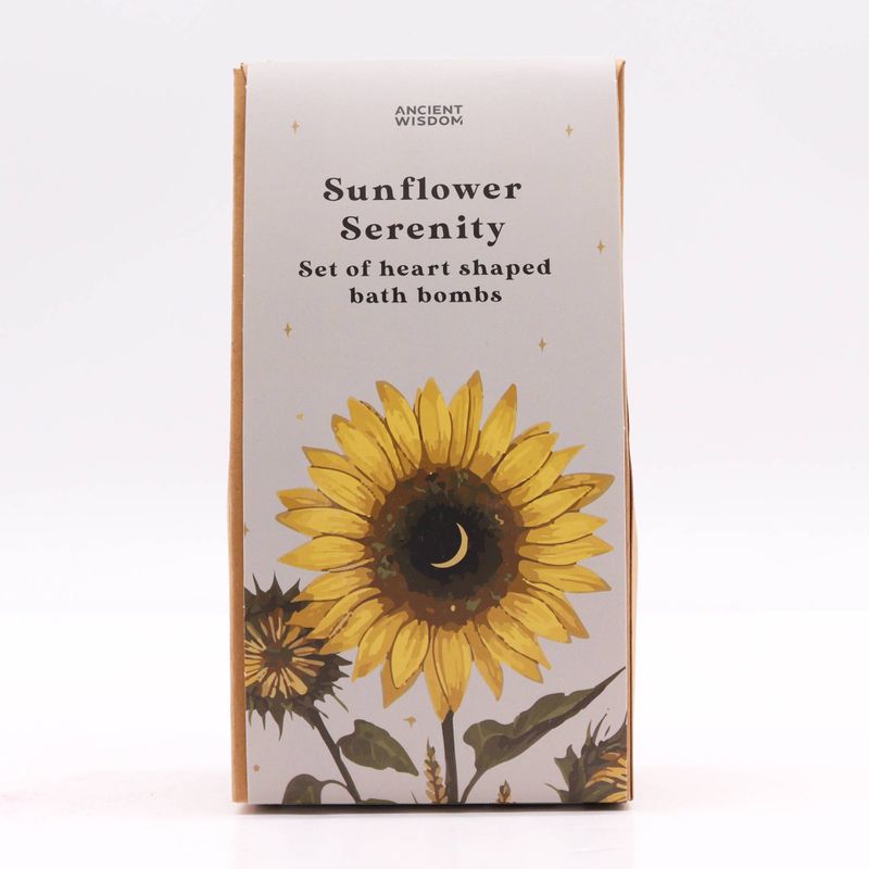 Coffret Cadeau Cœur de Bain - Tournesol Sérénité