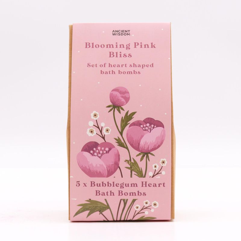 Coffret Cadeau Cœur de Bain - Rose en Fleurs du Bonheur