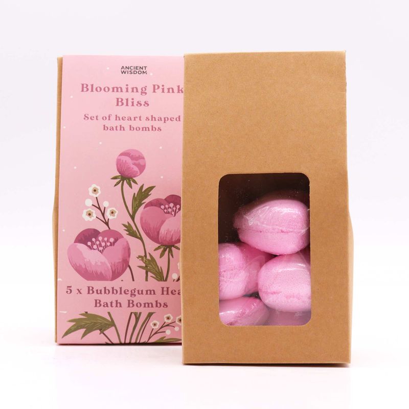 Coffret Cadeau Cœur de Bain - Rose en Fleurs du Bonheur