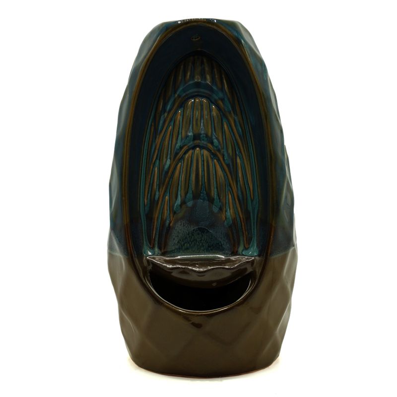 Brûleur d'Encens à Contre-Courant- Design Jumelé de la Montagne et de la Cascade d'ananas
