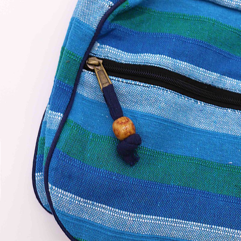 Sac à Bandoulière Népal Lrg (sangle réglable) - Rivières Bleues