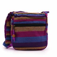 Sac à Bandoulière Népal Lrg (sangle réglable) - Fleurs sauvages