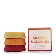 Galets de Bain Pétillants Chakra - Petite boîte - Force & Créativité