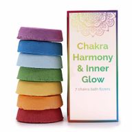 Galets de Bain Pétillants Chakra - Grand Coffret - Harmonie des Chakras & Éclat Intérieur