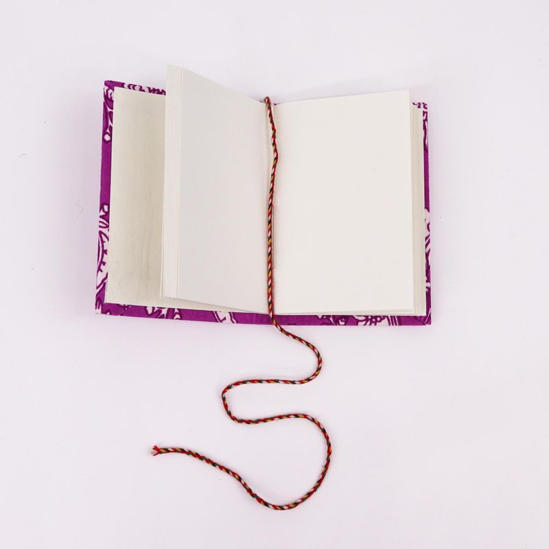 Carnets Assortis à Imprimé Floral, Reliés en Coton, 7 x 10 cm (pack de présentation)
