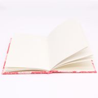 Carnets Reliés en Coton 20x15cm - 96 pages - Rose Floral