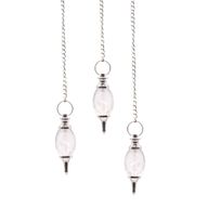 Pendule en Pierre Précieuse en Forme de Lingam - Quartz rocheux