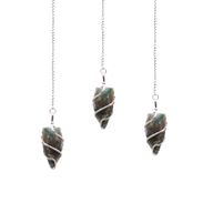 Pendule en Pierres Brutes - Agate Mousse