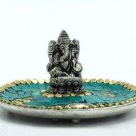 Porte-Encens & Cônes Tibétain Assiette Ganesh